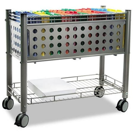 Vertiflex  Smartworx File Cart- Gray - 28-1/4 x 13-3/4 x 28-1/4