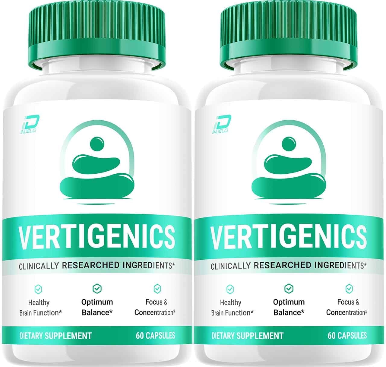 Vertigenics Brain Supplement Capsules - Verti Genics All-Natural ...