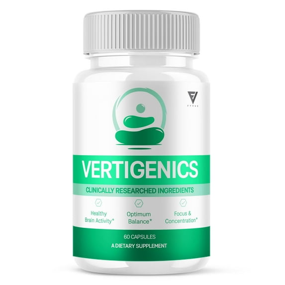 Vertigenics Brain and Nootropic Supplement Vertigenix (60 Capsules)