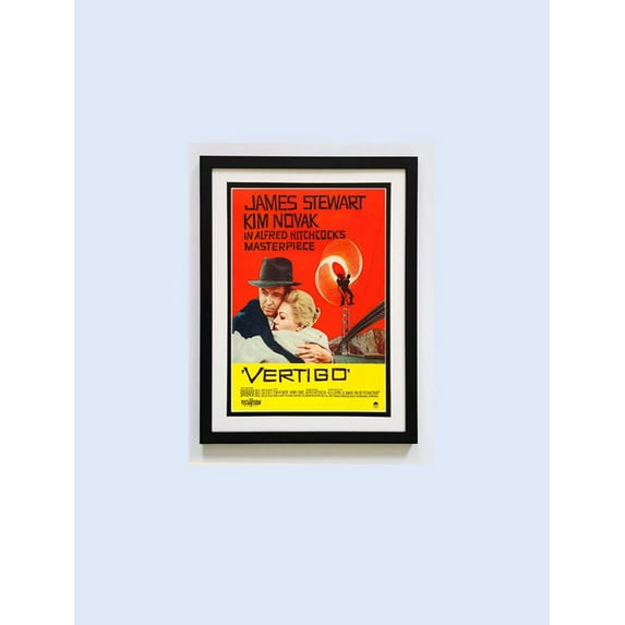 Vertigo 1958 Movie Poster Framed