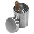 thumbnail image 1 of Vertigo Ashtray Cigar Can Stainless Steel Construction, Fits Into Most Cup Holders, 1 of 2