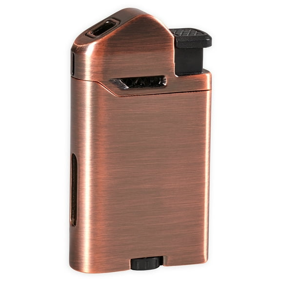 Vertigo Attach? 2 Soft Flame Pipe Lighter (Brushed Copper)
