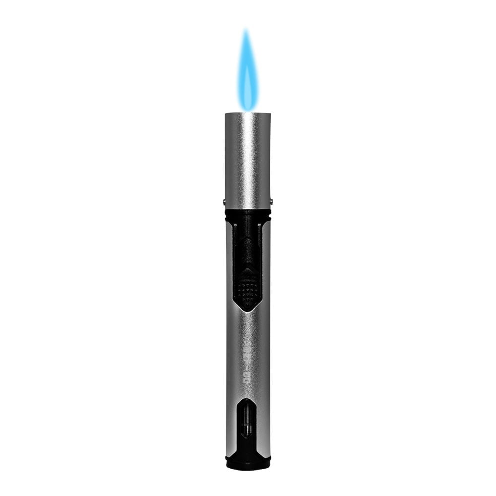 Vertigo Blade Single Torch Lighter - Silver