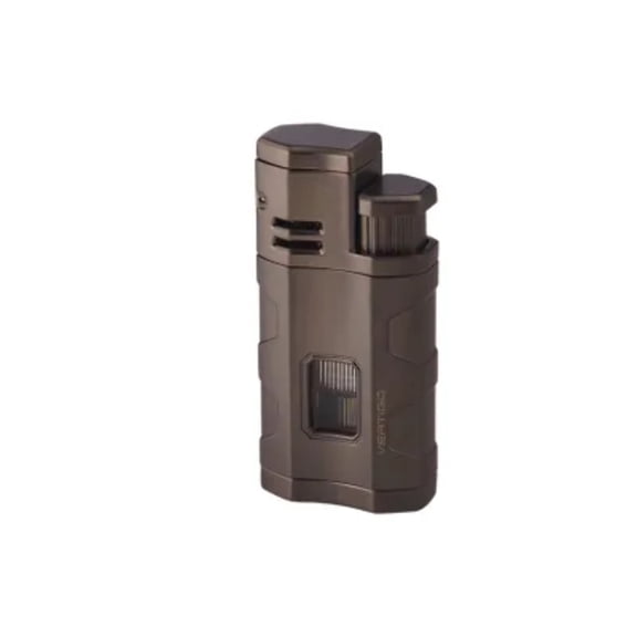 Vertigo Envoy Triple Torch Flame Lighter w/ Cigar Punch