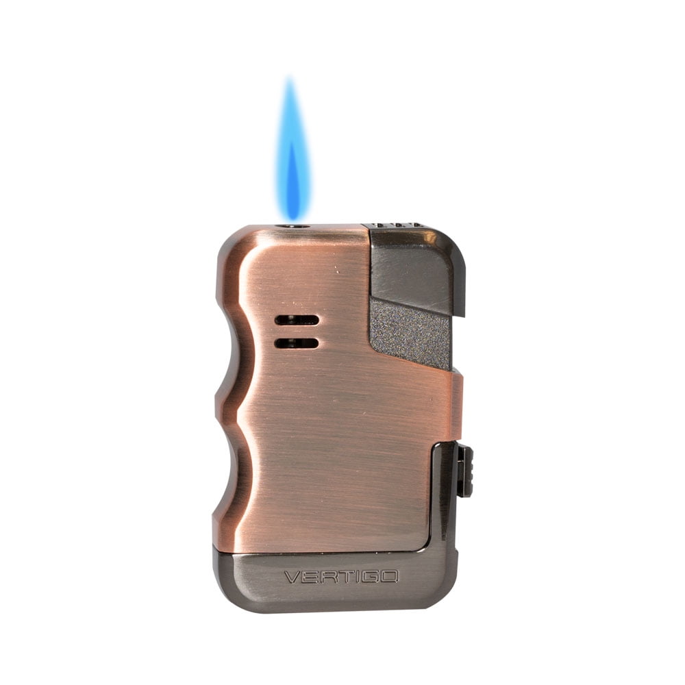 Vertigo Gator Single Torch Lighter - Copper