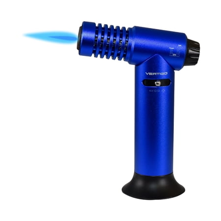 Vertigo Hades Single Torch Table Lighter - Blue
