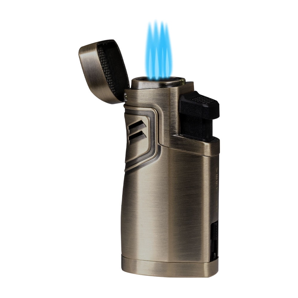 Vertigo Hercules Quad Torch Lighter with Punch…