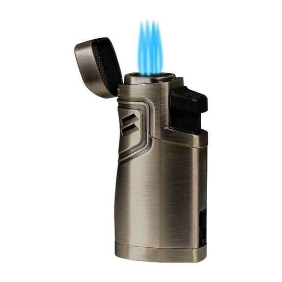 Vertigo Hercules Quad Torch Lighter with Punch…
