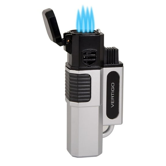 Vertigo Hornet Torch Lighter - Silver