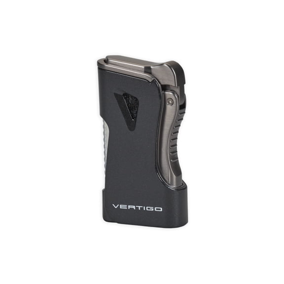 Vertigo Nitro Double Torch Lighter with Cigar Punch
