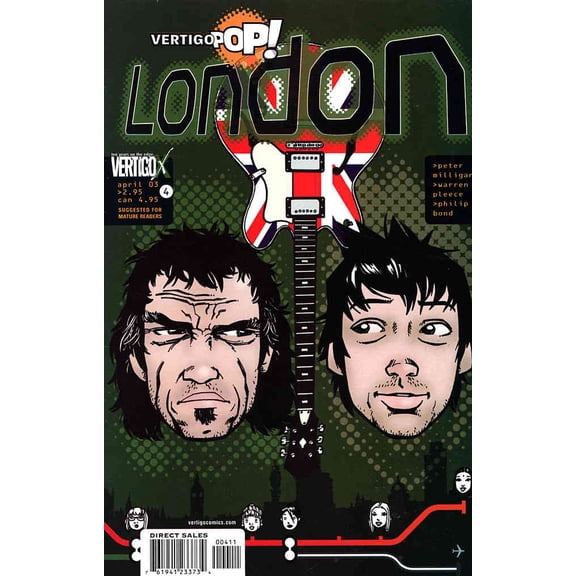 Vertigo Pop! London #4 VF ; DC/Vertigo Comic Book