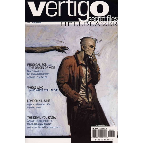 Vertigo Secret Files: Hellblazer #1 VF ; DC/Vertigo Comic Book