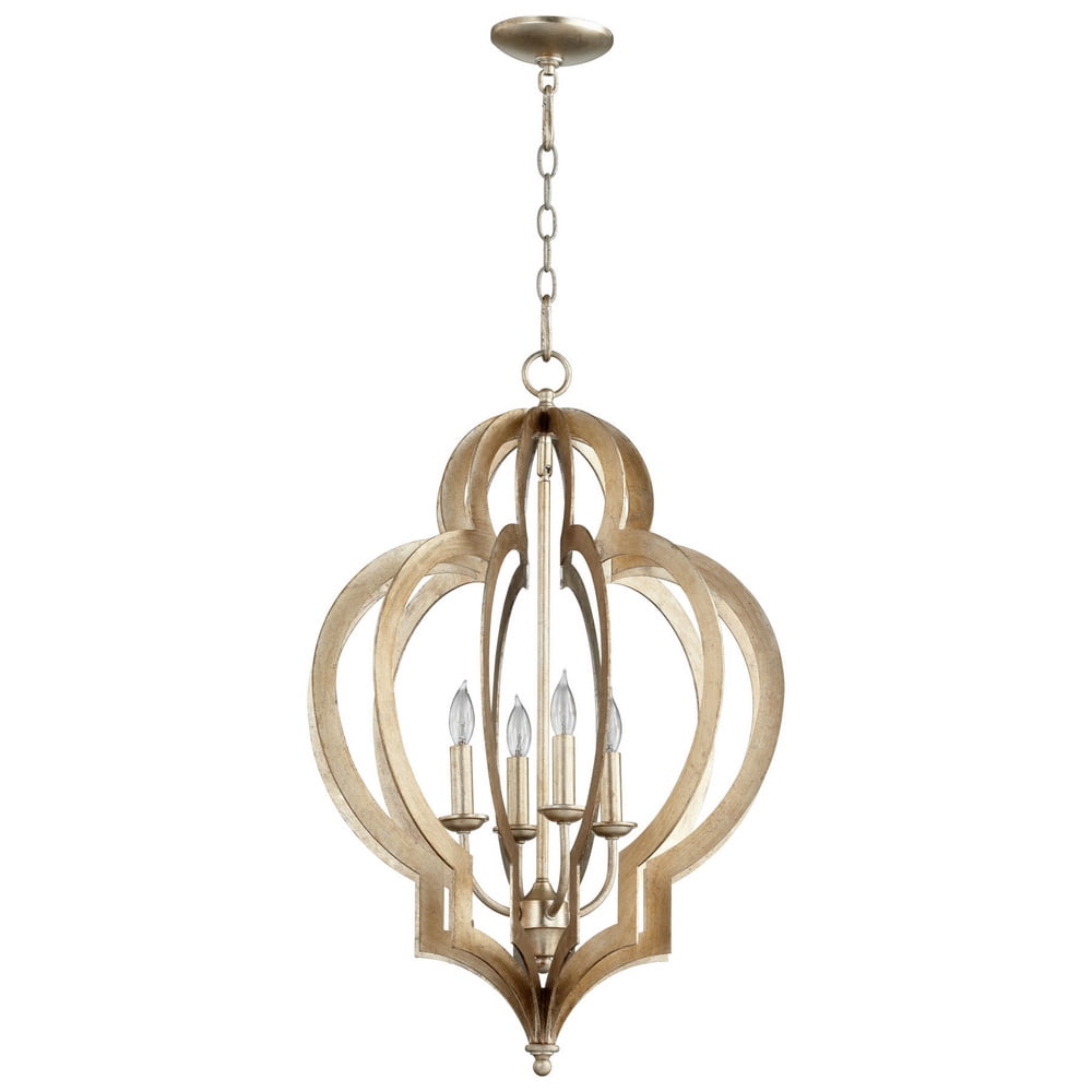 05971-Cyan lighting-Vertigo - Four Light small Chandelier - 19 Inches Wide by 32.5 Inches High