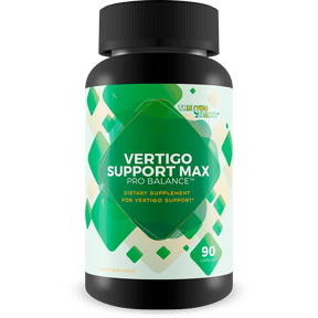 Vertigo Support Max Pro Balance - Dizziness & Vertigo Dietary Supplement for Natural Dizziness & Vertigo Support - Anti Dizziness Pills to Balance Your Body & Support Your Overall Health