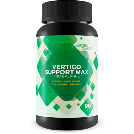 Vertigo Support Max Pro Balance - Dizziness & Vertigo Dietary Supplement for Natural Dizziness & Vertigo Support - Anti Dizziness Pills to Balance Your Body & Support Your Overall Health