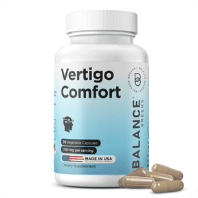 Vertigo Support Supplement 1750mg, 90 Capsules