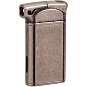 Vertigo by Lotus Crosby Single Soft Flame Pipe Lighter with Tamper Pewter 8266