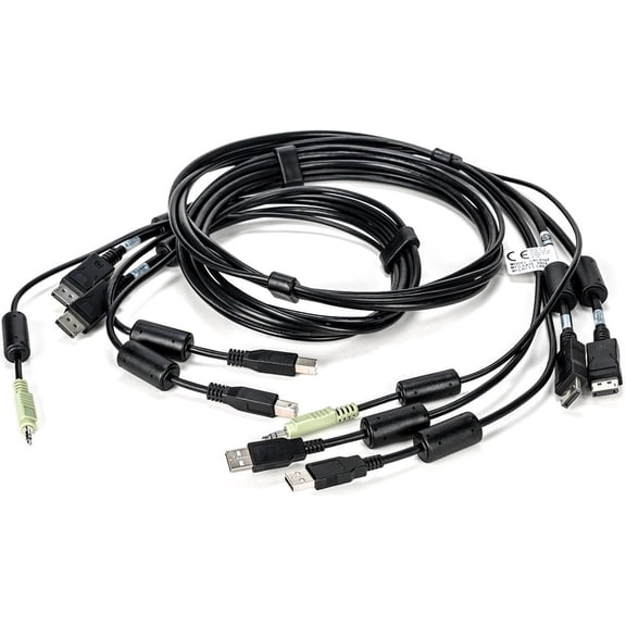 Vertiv Avocent 6ft Dual USB Keyboard/Mouse/Dual DisplayPort/Audio Cable CBL0108