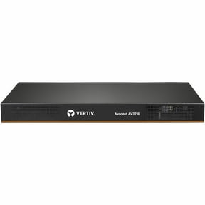 Vertiv Avocent AV3000 KVM Over IP Switch | 16 port KVM | VGA Cable (AV3216-400) - KVM over IP| Rackmount| 8 to 16 port| CAC| User Access Control| Local or Remote Access| Scalable| 2-Year Full Cover...