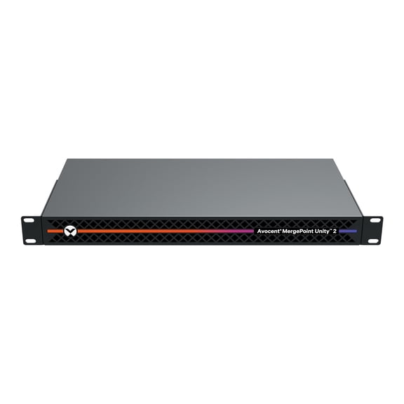Vertiv Avocent MergePoint Unity 2 MPU2-108DAC-400, Enterprise KVM-over-IP Switch, 8-Port, 1 Digital Path, Advanced Security, IT Remote Access, 1U - MPU2, rack-mountable, serial console management t...