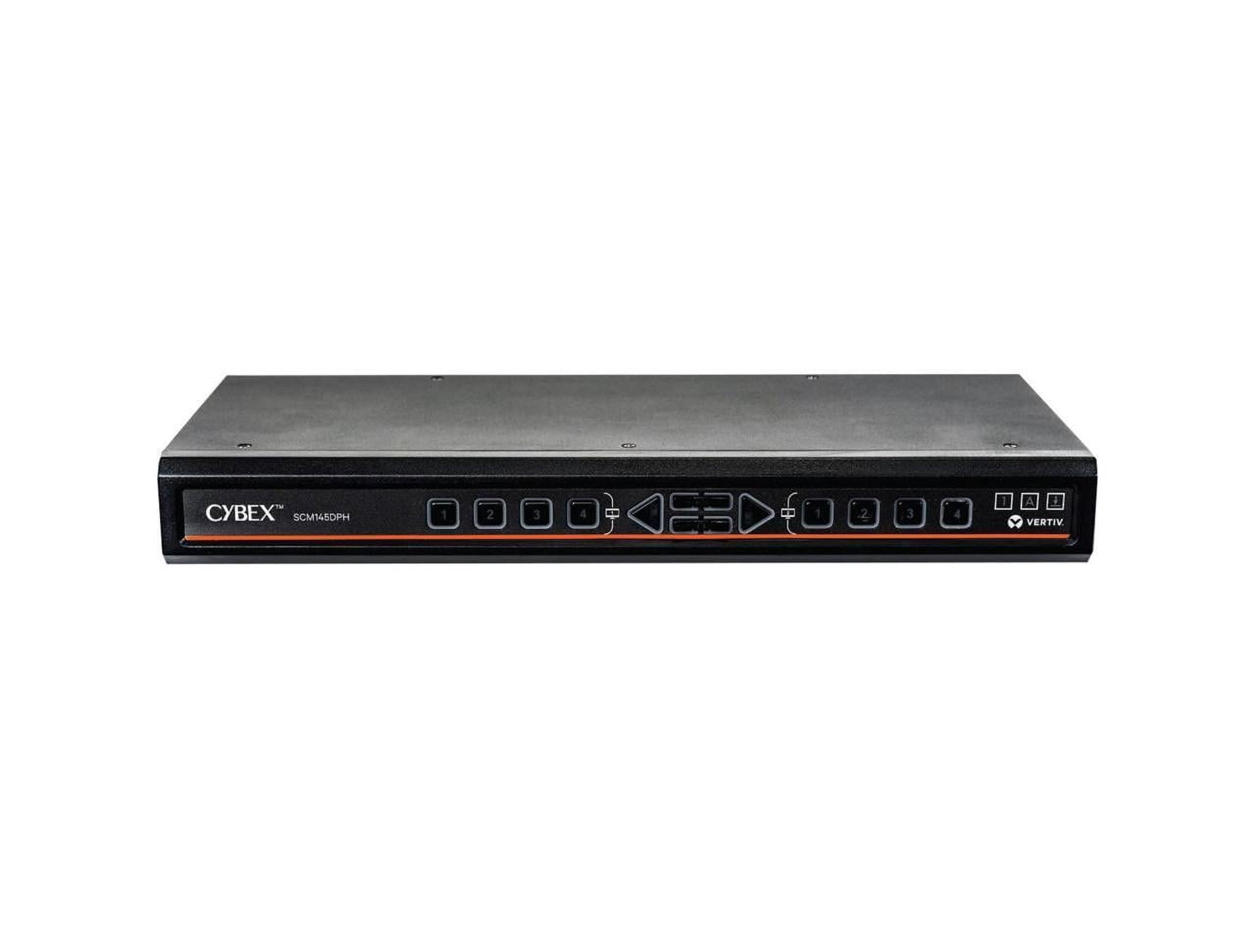 Vertiv Avocent Vertiv SwitchView Desktop KVM, 4 Port, Single Head Monitor, Vertiv SwitchView Desktop KVM, KVM Switchbox, 4 Port, Dual Head Monitor, Universal Connector, TAA Compliant (SV340DPH-400)