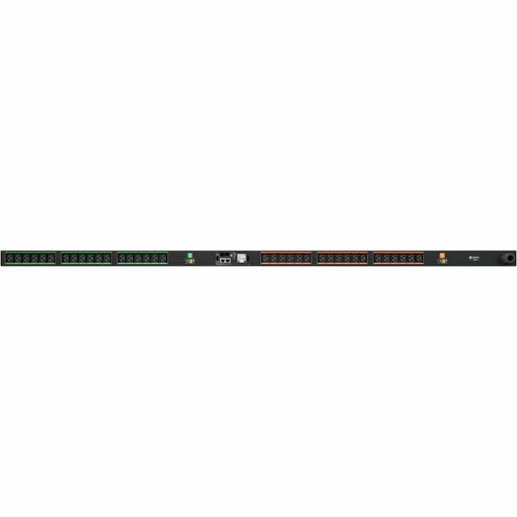 Vertiv Geist Monitored RPDU with Next-Generation IMD| 30A| 208V| 0U Rack| 36 Combination C13/C19 outlets| NEMA L6-30P Plug | 4.9kW| VP4N30AM