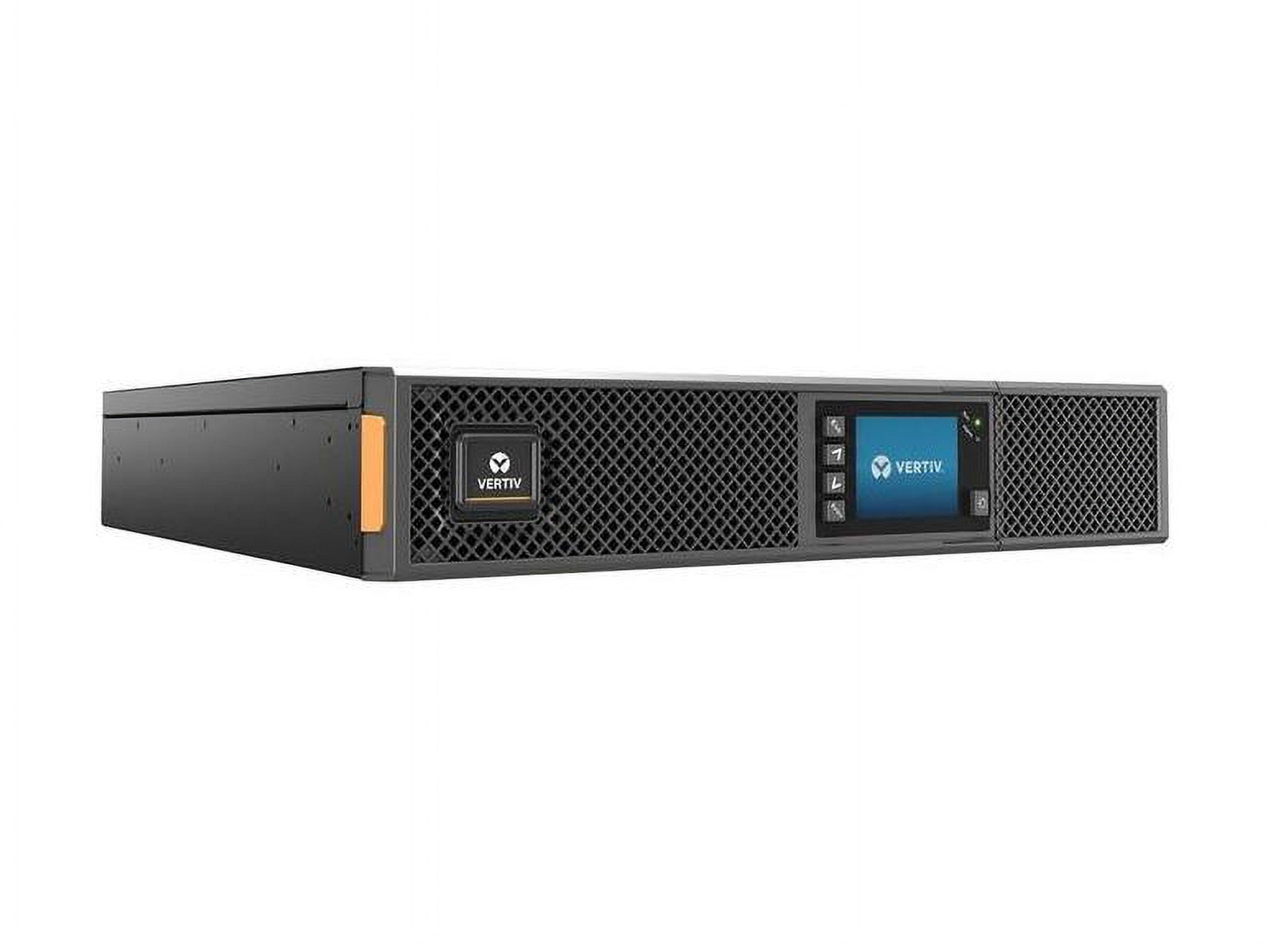 Vertiv Liebert GXT5 3000VA 120V UPS with SNMP/Webcard - 2U Rack/Tower - 3 Hour Recharge - 3 Minute Stand-by - 120 V AC Input - 120 V AC Output - 1 x NEMA L5-30R, 6 x NEMA 5-15/20R - GXT53000LVRT2UXLN