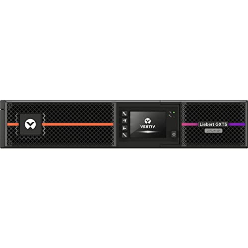 Vertiv Liebert GXT5 Lithium-Ion Online UPS 1000VA/1000W 120V Tower/Rack UPS (gxt5li-1000lvrt2uxl)