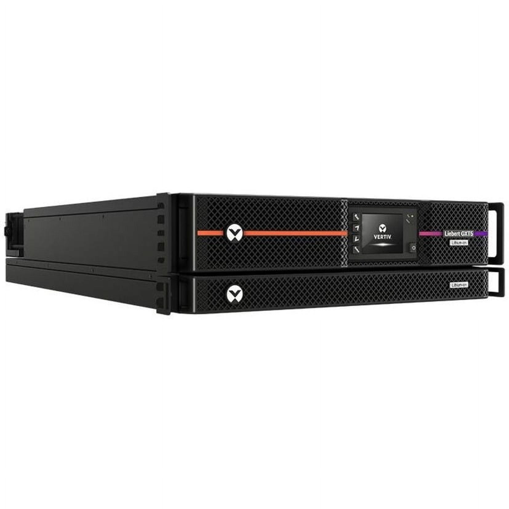 Vertiv Liebert GXT5 LithiumIon Online UPS 5000VA/5000W 120V/208V Rack