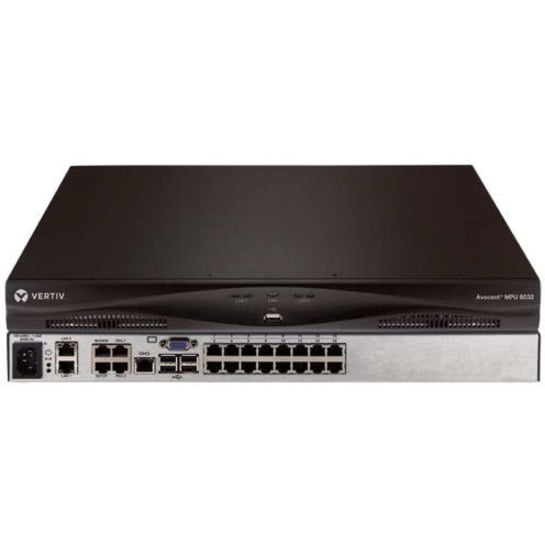 Vertiv Avocent MPU KVM Switch | 32 port | 2 Digital Path | Dual AC Power TAA - KVM over IP Switches| Remote Access to KVM, USB and serial connections| 2-Year Full Coverage Factory Warranty