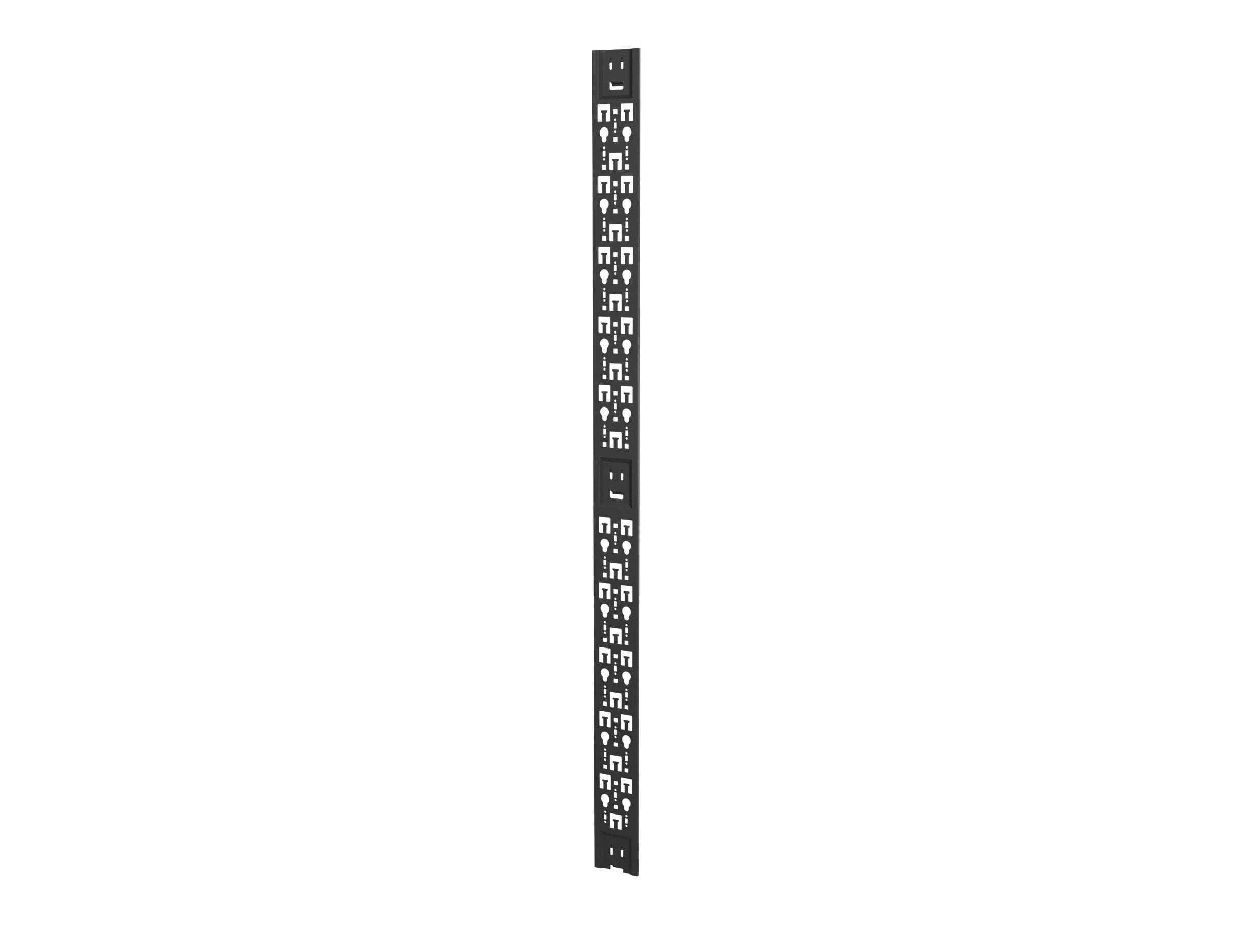 Vertiv VR 42U 4" Wide PDU/Cable Management Bracket Black