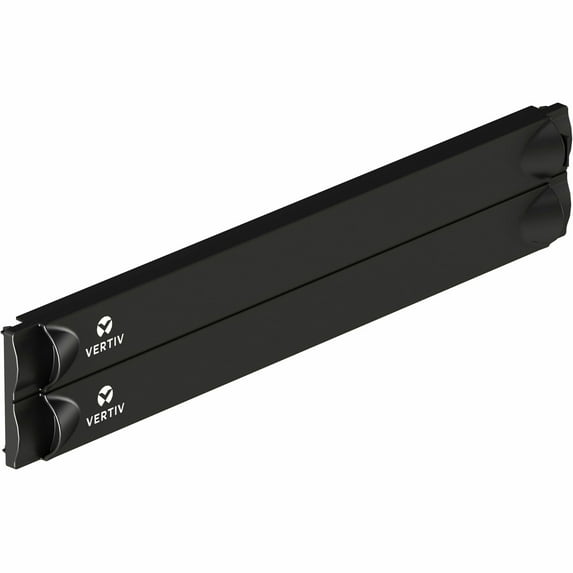 2U 19 BLACK PLASTIC TOOL LESS AIRFLOW BLANKING PANEL (QTY. 10)