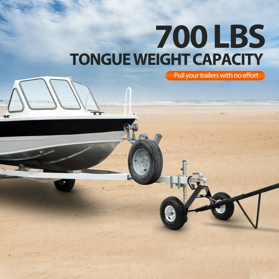 Vertlley Trailer Dolly with 10" Pneumatic Tires - 700 Lb. Maximum Capacity
