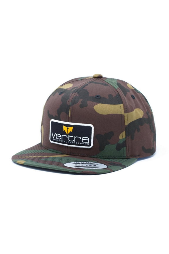 Classic Wool Blends Snap Back Cap (Camo/Orange)