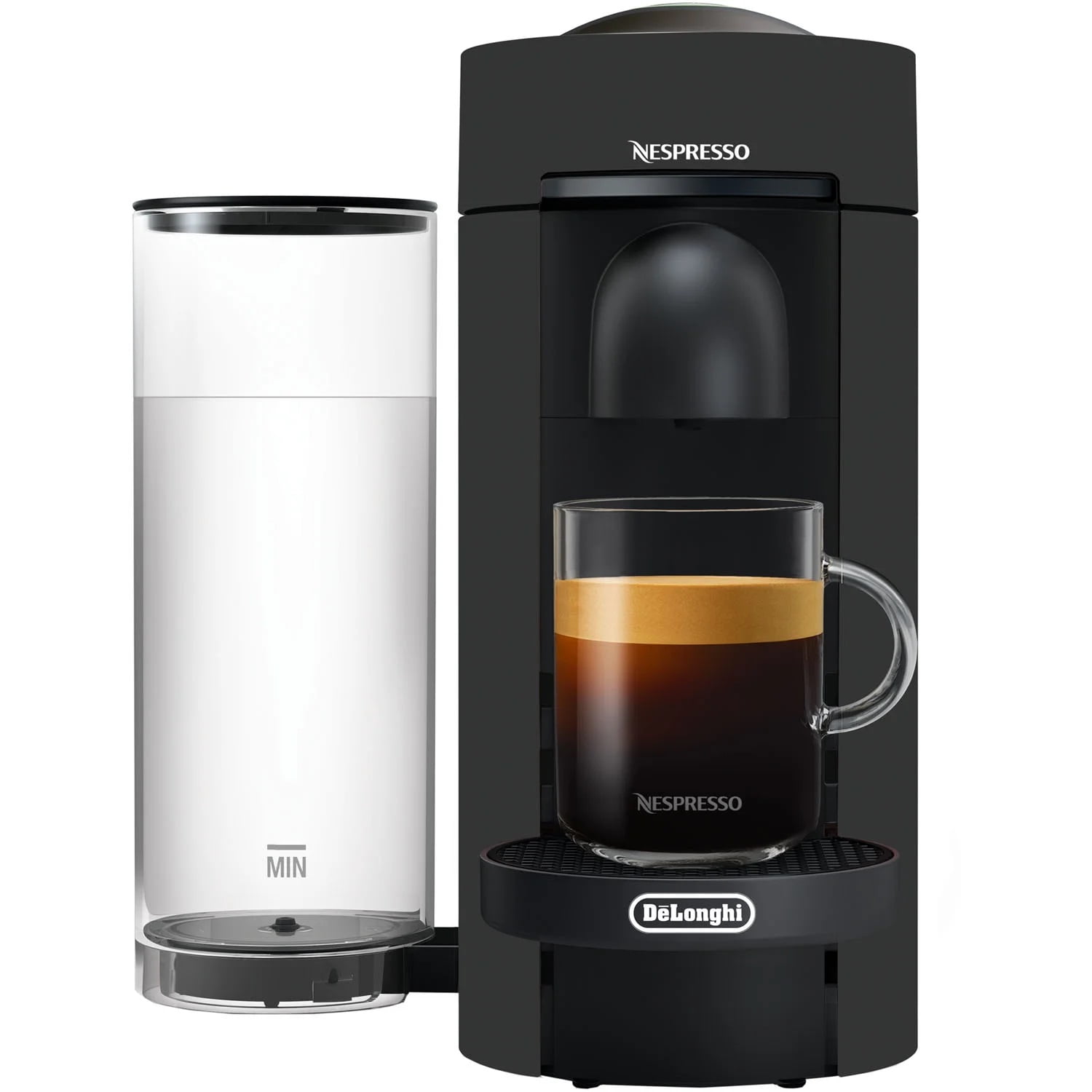 Nespresso VertuoPlus Deluxe Black Matte Coffee and Espresso Machine