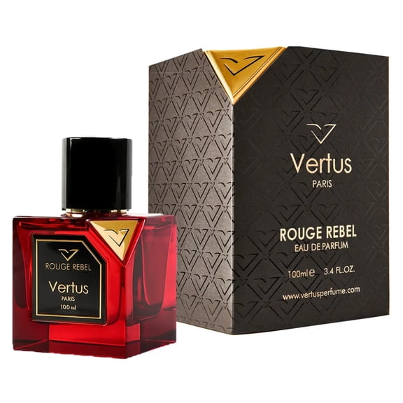 Vertus Paris Unisex Rouge Rebel EDP 3.4 oz Fragrances 3612345681270
