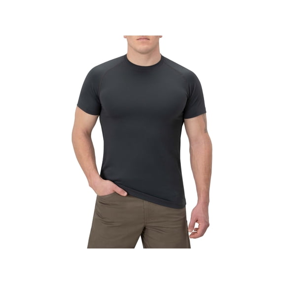 Vertx Full Guard Performance Short Sleeve Shirt - Mens, Extra Large, Smoke Grey