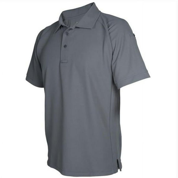 Vertx VTXF1VTX4000PGYMEDIUM Coldblack Mens Short Sleeve Polo, Grey - Medium
