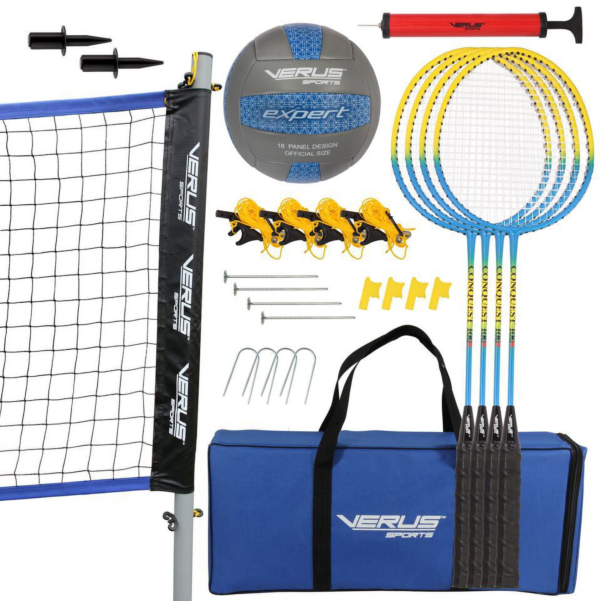 Verus Sports Expert 2Game Set Volleyball/Badminton