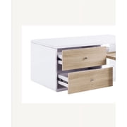 Verux White High Gloss Finish Coffee Table
