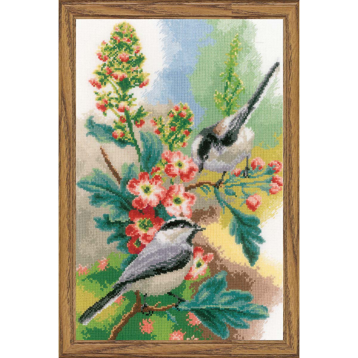 The Pioneer Woman Heritage Floral Cross Stitch Kit 