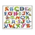 thumbnail image 1 of Vervaco Counted Cross Stitch Kit ABC with Animals PN-0146016, 1 of 1