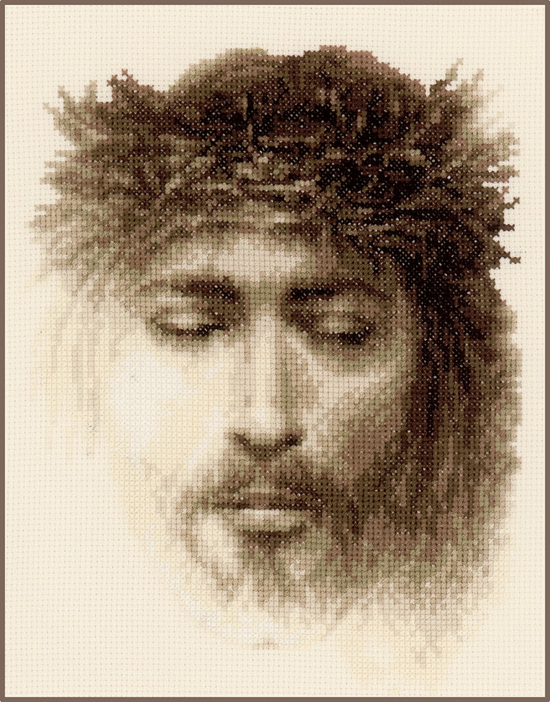 Vervaco Counted Cross Stitch Kit Jesus PN-0145795