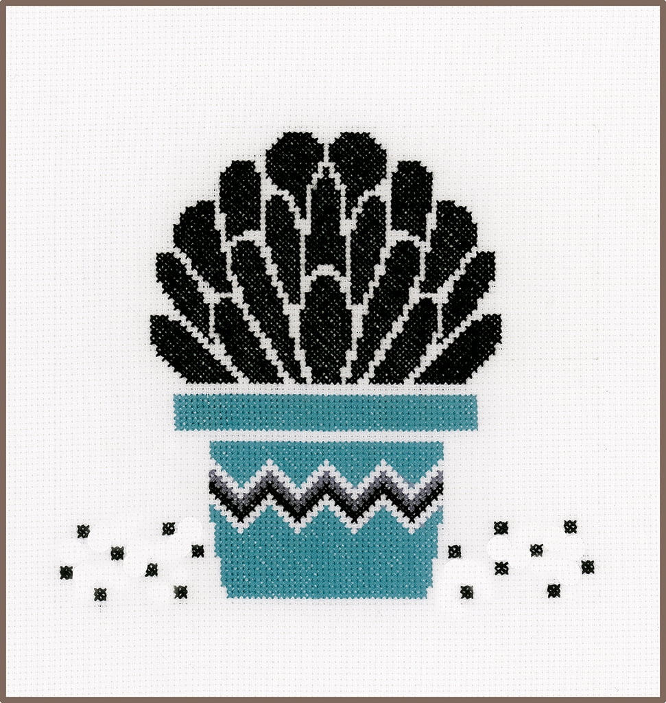 Vervaco Counted Cross Stitch Kit Succulent PN-0164100
