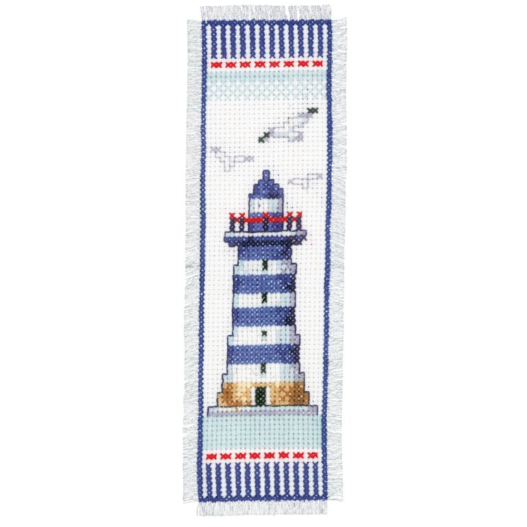 Vervaco vervaco cross stitch bookmark kit cat 2.4 x 8