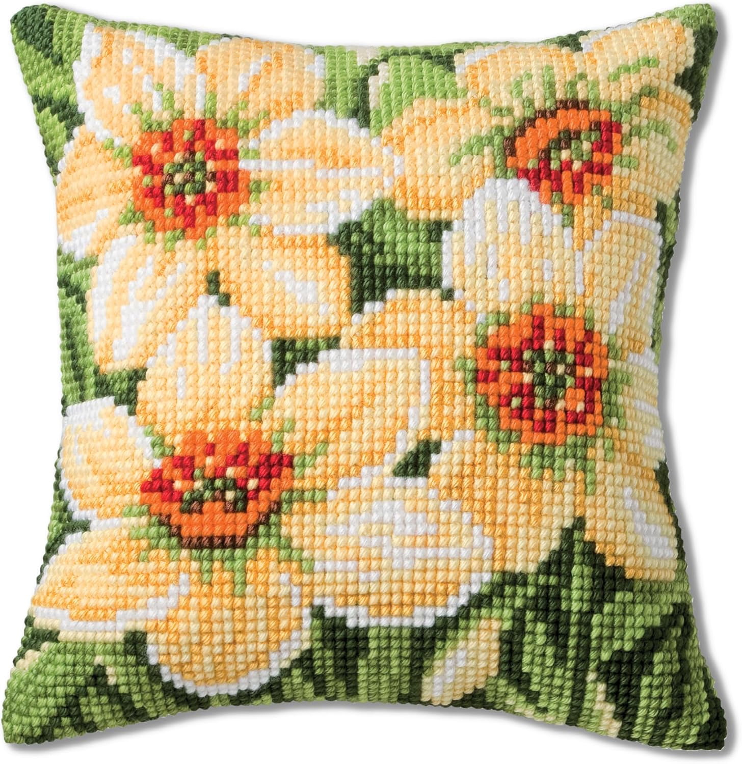 Vervaco Daffodils Cushion Cross Stitch Kit