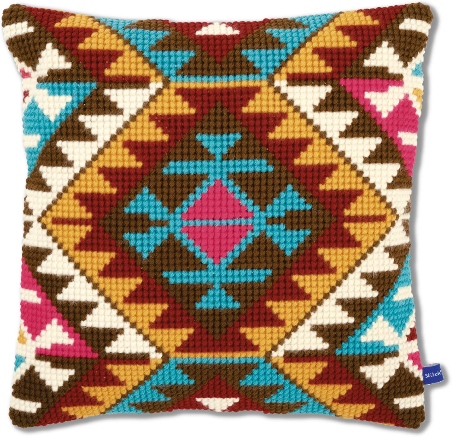 Vervaco Ethnic Print Cushion Cross Stitch Kit
