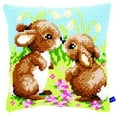 thumbnail image 1 of Vervaco® Little Rabbits Needlepoint Kit, 1 of 1