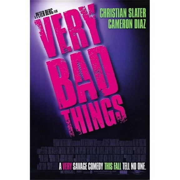 Very Bad Things Movie Poster - 11 x 17 in.