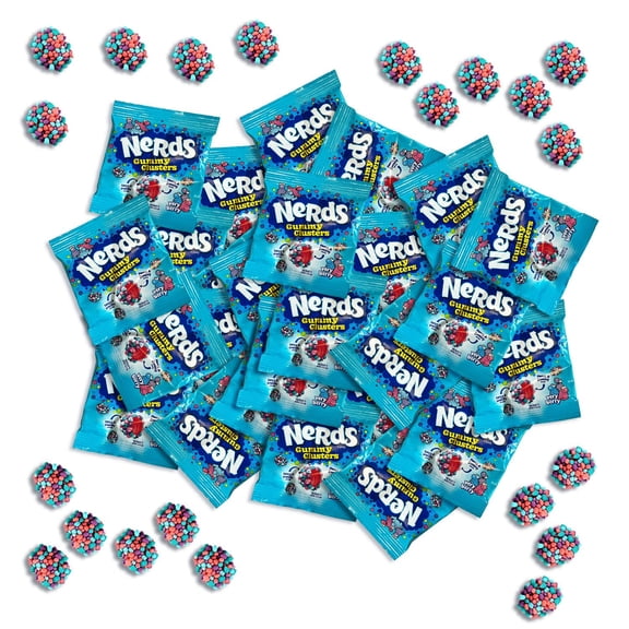 Very Berry Gummy Clusters - 2 lbs Individually Wrapped Candy Pack - 46 Pieces - Classic & Delicious Gummy Candy for Back-to-School Party, Movie Nights, Birthdays, Pantry & Baby Showers